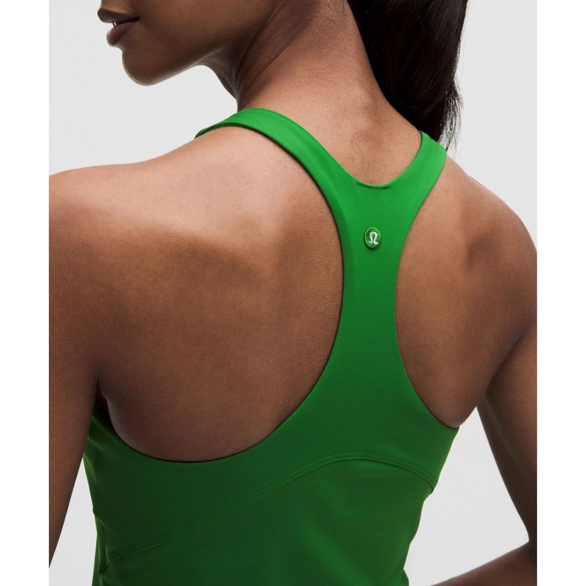 룰루레몬(LULULEMON) 레이서백 하이넥 테니스 탱크탑 *B C컵  LEON