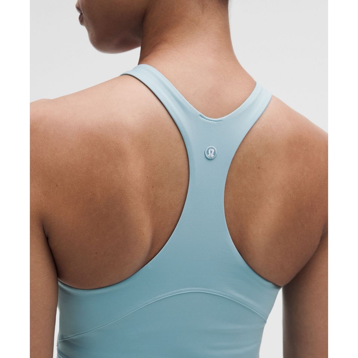 룰루레몬(LULULEMON) 레이서백 하이넥 테니스 탱크탑 *B C컵  SEAF