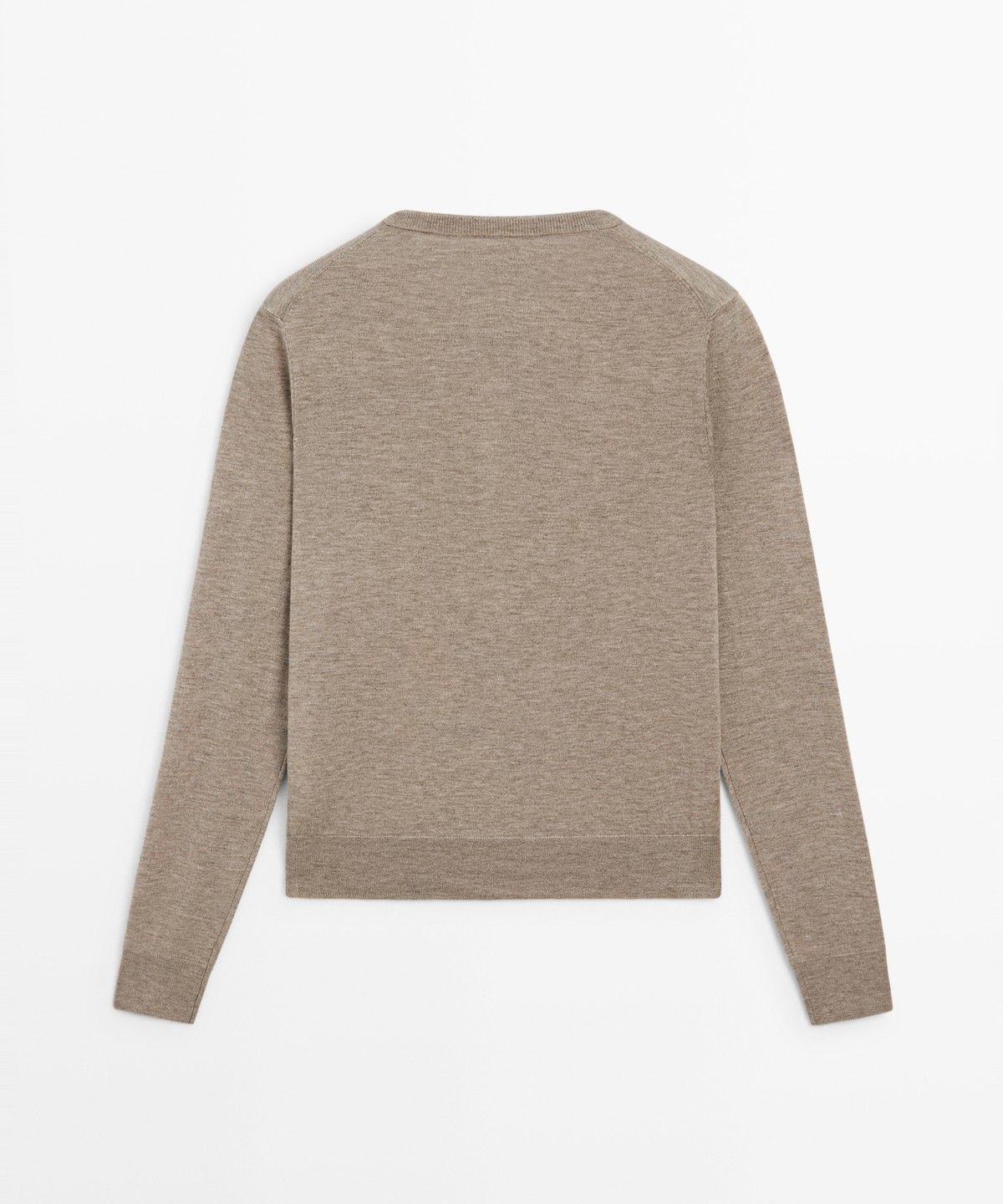 마시모두띠(MASSIMO DUTTI) 라운드넥 파인 니트 가디건