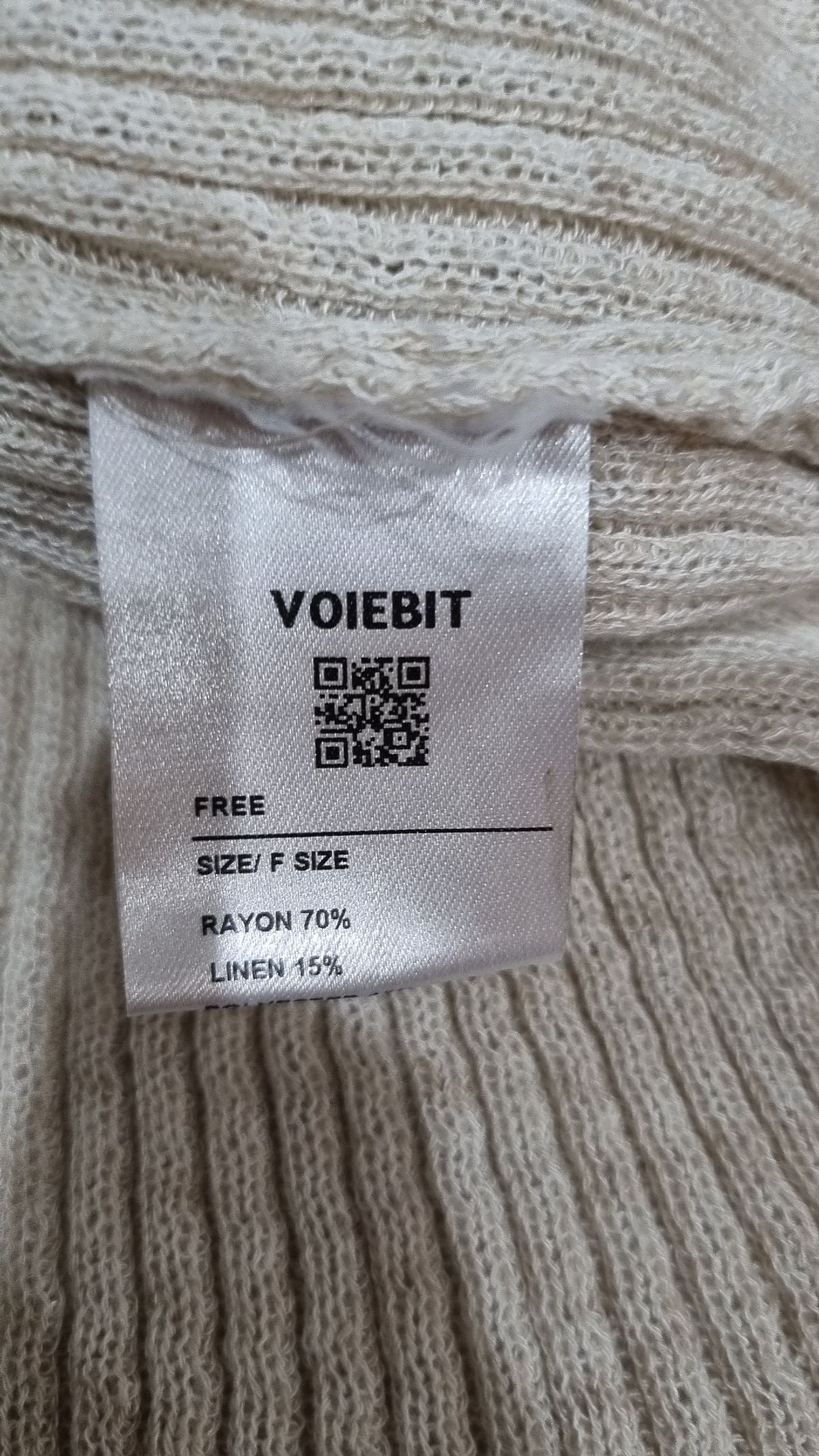 브아빗(VOIEBIT) 니트/스웨터 FREE