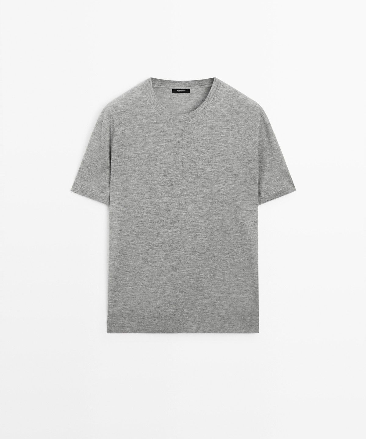 마시모두띠(MASSIMO DUTTI) 라이트웨이트 반팔 니트 스웨터