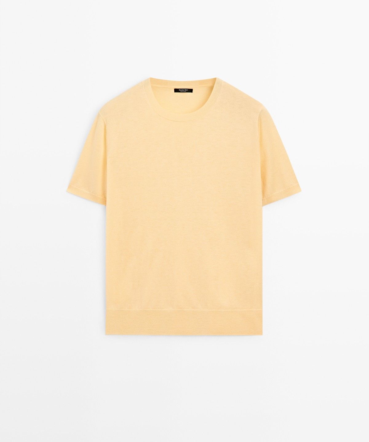 마시모두띠(MASSIMO DUTTI) 라이트웨이트 반팔 니트 스웨터