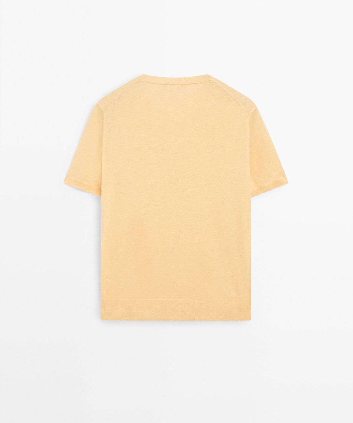 마시모두띠(MASSIMO DUTTI) 라이트웨이트 반팔 니트 스웨터