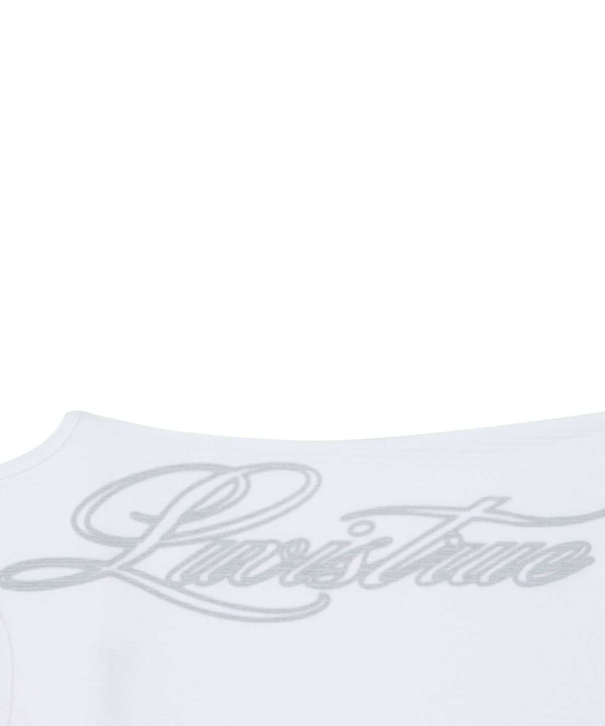 러브이즈트루(LUVISTRUE) SY BASIC HALTER NECK TOP(WHITE)