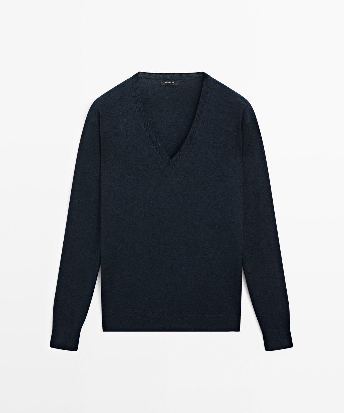 마시모두띠(MASSIMO DUTTI) 브이넥 니트 스웨터