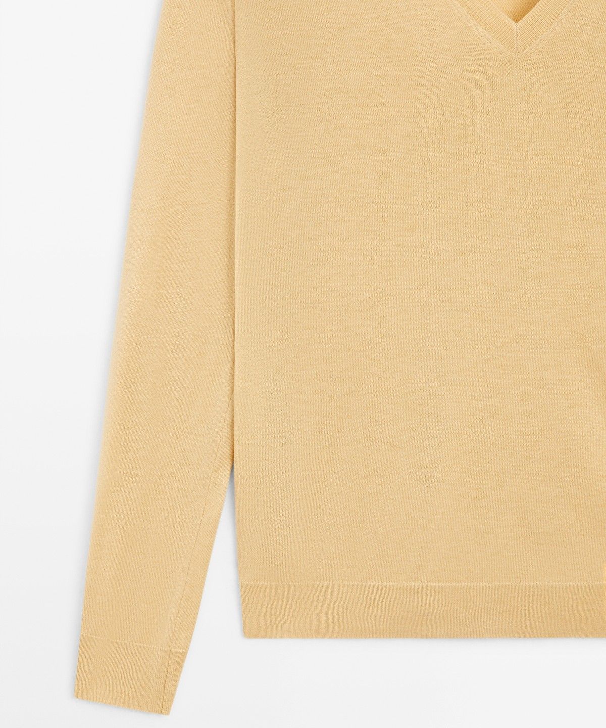 마시모두띠(MASSIMO DUTTI) 브이넥 니트 스웨터