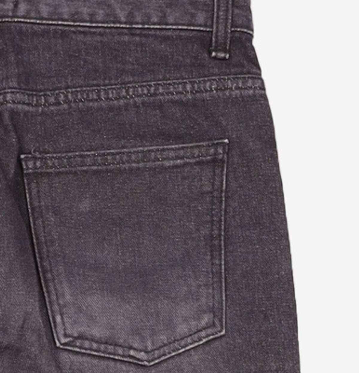 오더아카이브(ORDER ARCHIVE) Minimal wide jeans - 애쉬 블랙진 28