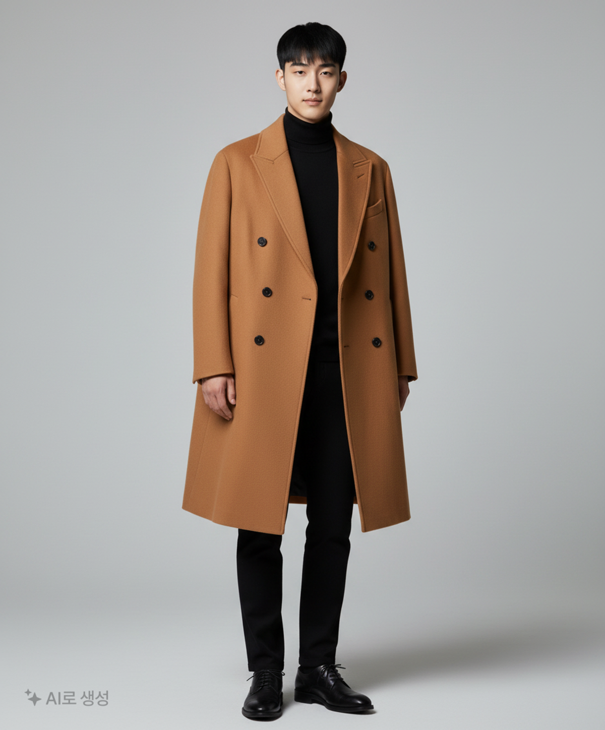 쿠어(COOR) 겨울 더블 코트 L