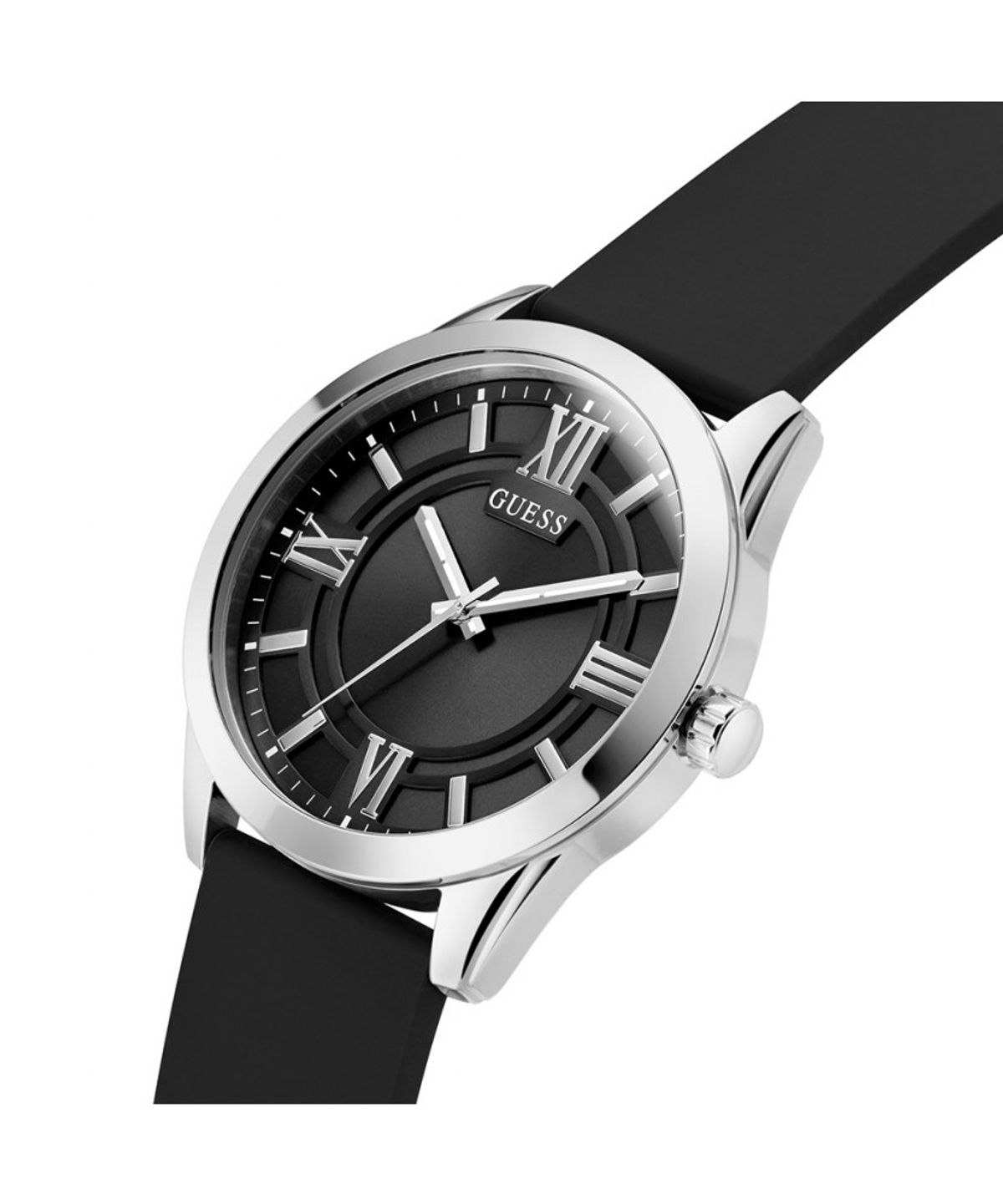 게스 시계(GUESS WATCH) 블랙 실버 엘리엇 (GW0894G1) 남성시계