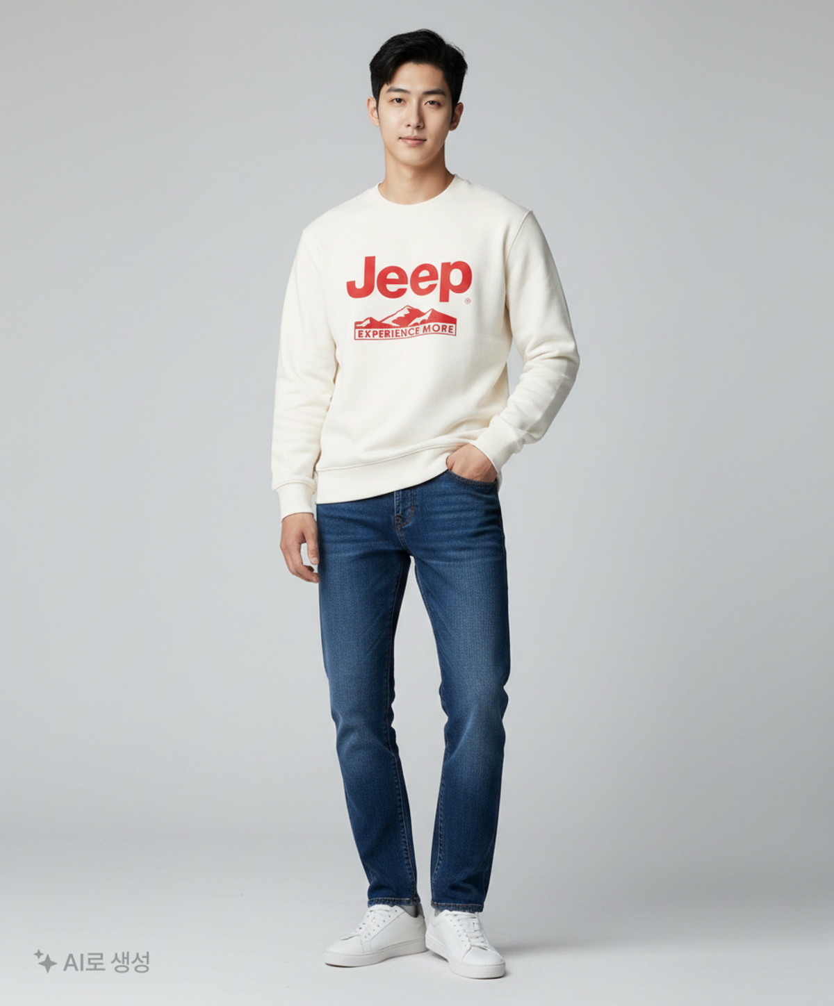 지프(JEEP) 맨투맨/스웨트셔츠 M