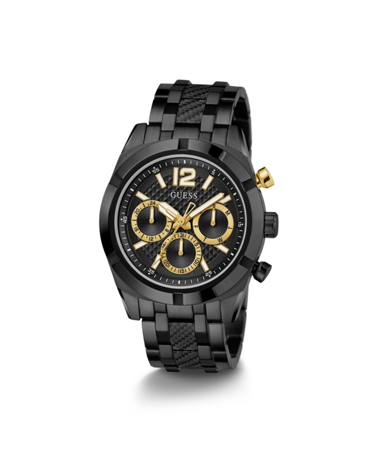 게스 시계(GUESS WATCH) 올 블랙 리지스턴스 (GW0714G4) 남성시계