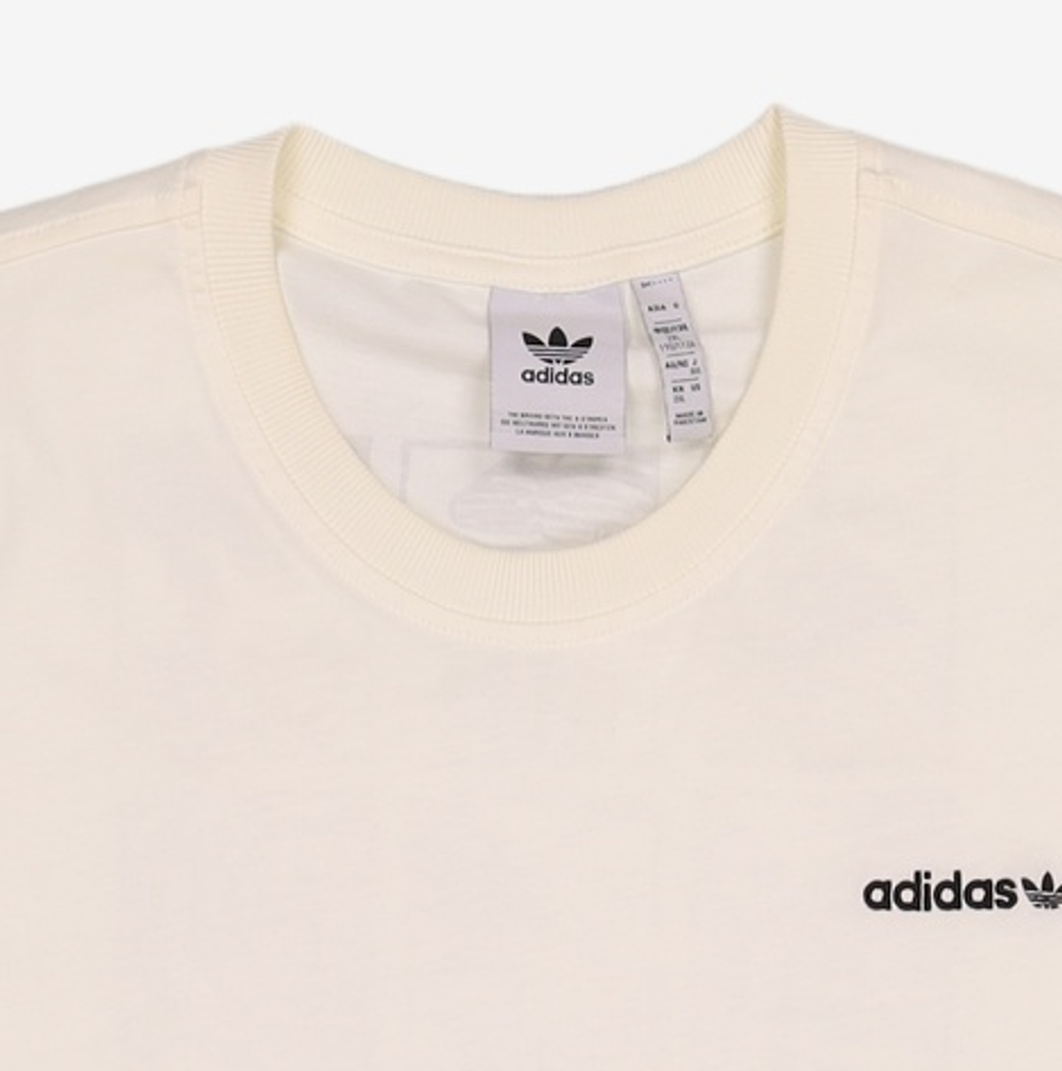 아디다스(ADIDAS) 비치데이 티 - 화이트 / JC6540 2XL