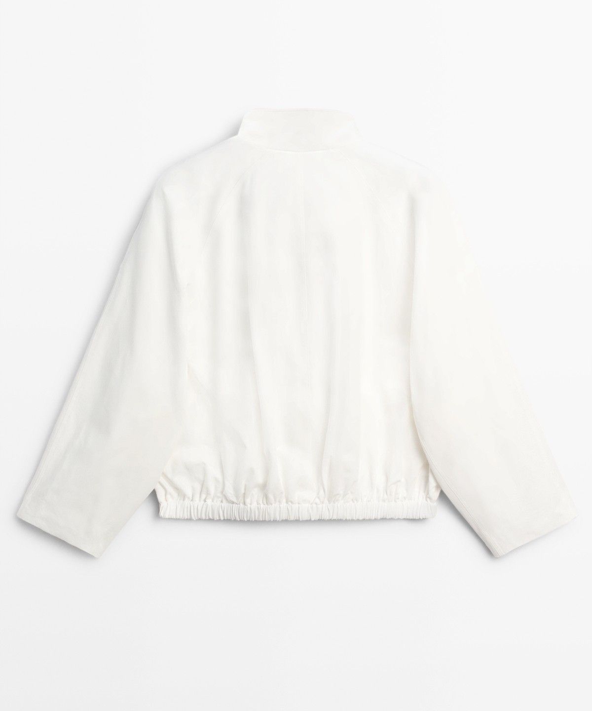 마시모두띠(MASSIMO DUTTI) 100% 코튼 봄버 재킷