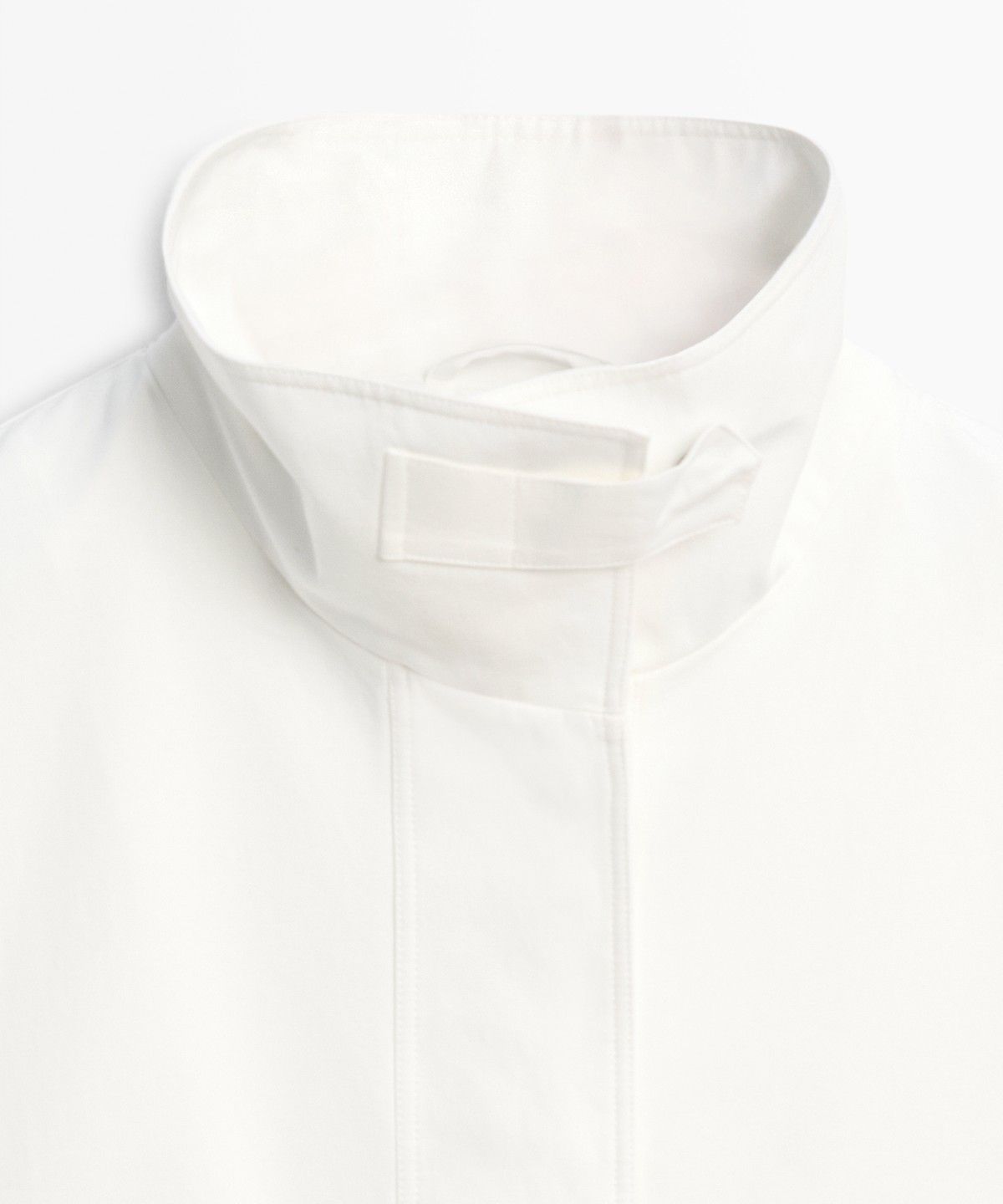 마시모두띠(MASSIMO DUTTI) 100% 코튼 봄버 재킷