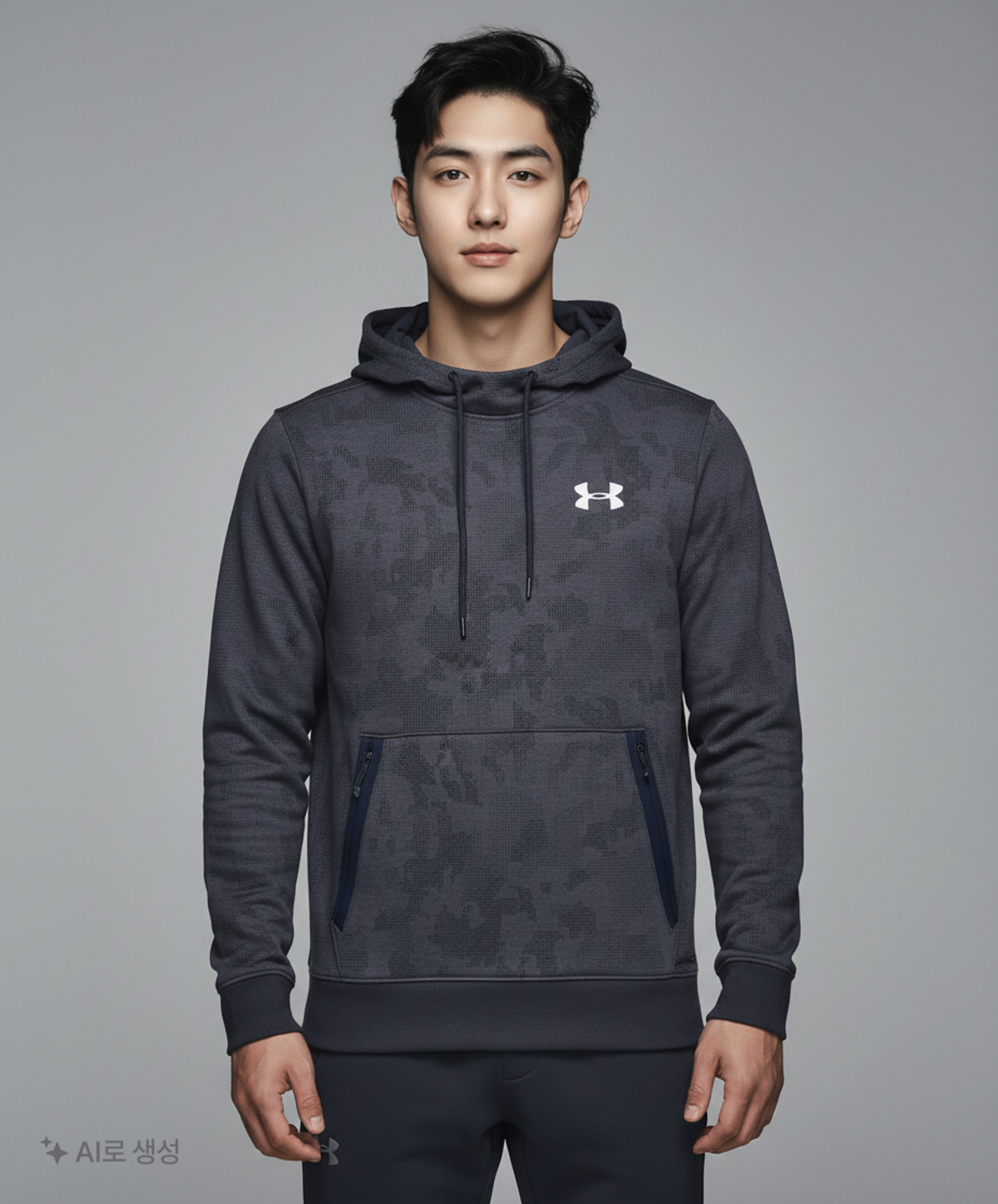 언더아머(UNDERARMOUR) 후드 티셔츠 S