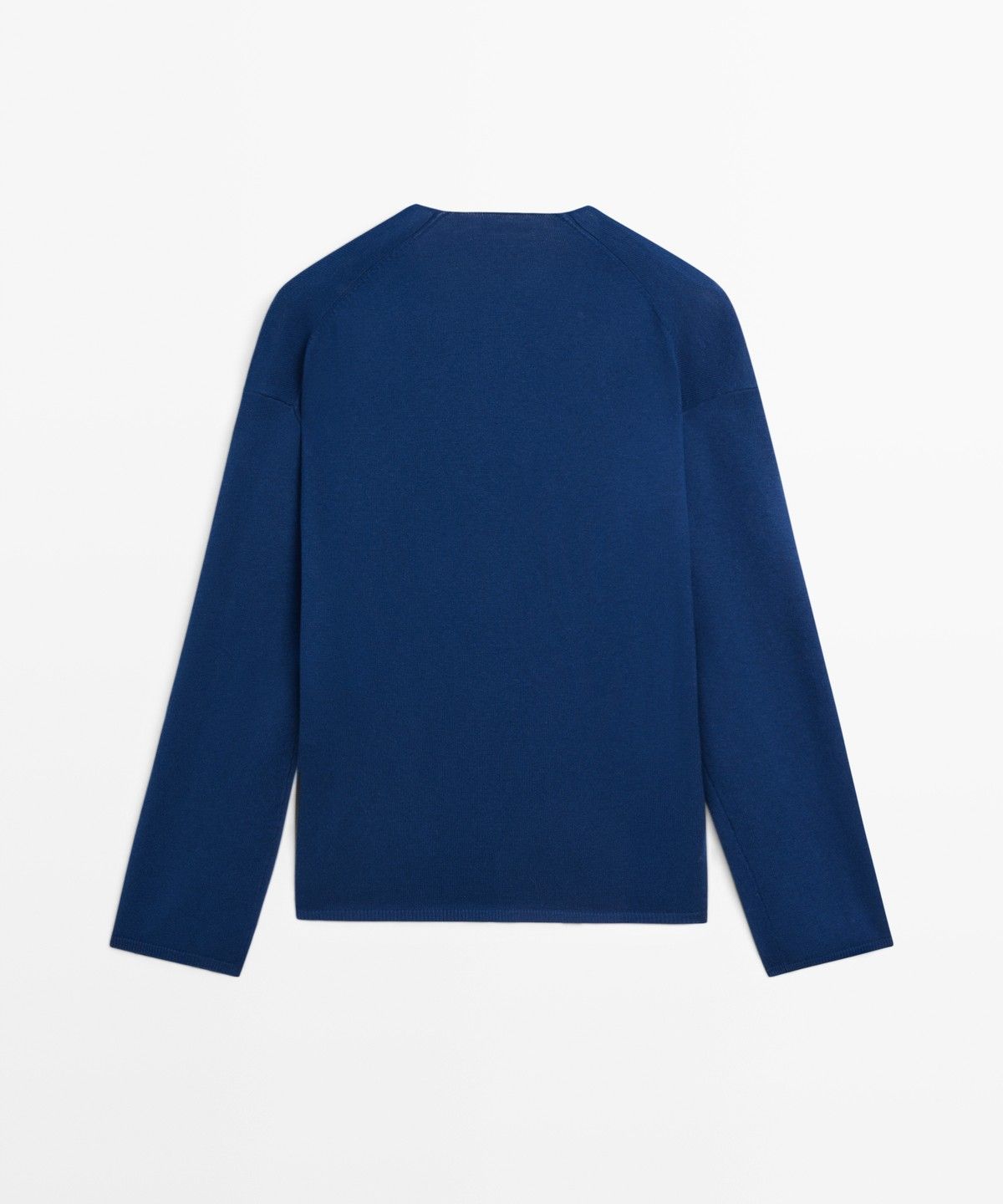 마시모두띠(MASSIMO DUTTI) 스트라이프 브이넥 니트 스웨터