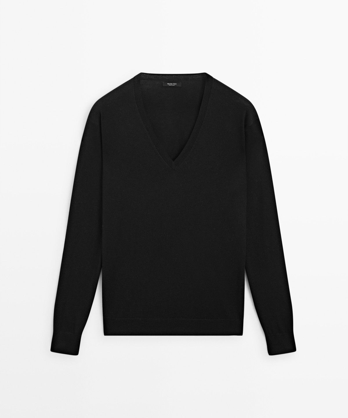 마시모두띠(MASSIMO DUTTI) 브이넥 니트 스웨터
