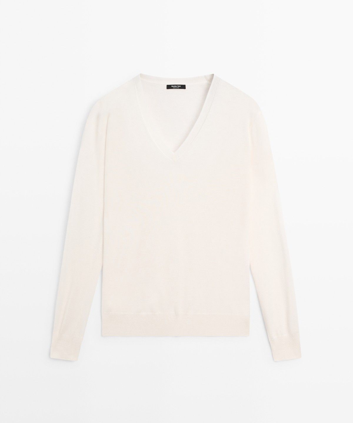 마시모두띠(MASSIMO DUTTI) 브이넥 니트 스웨터