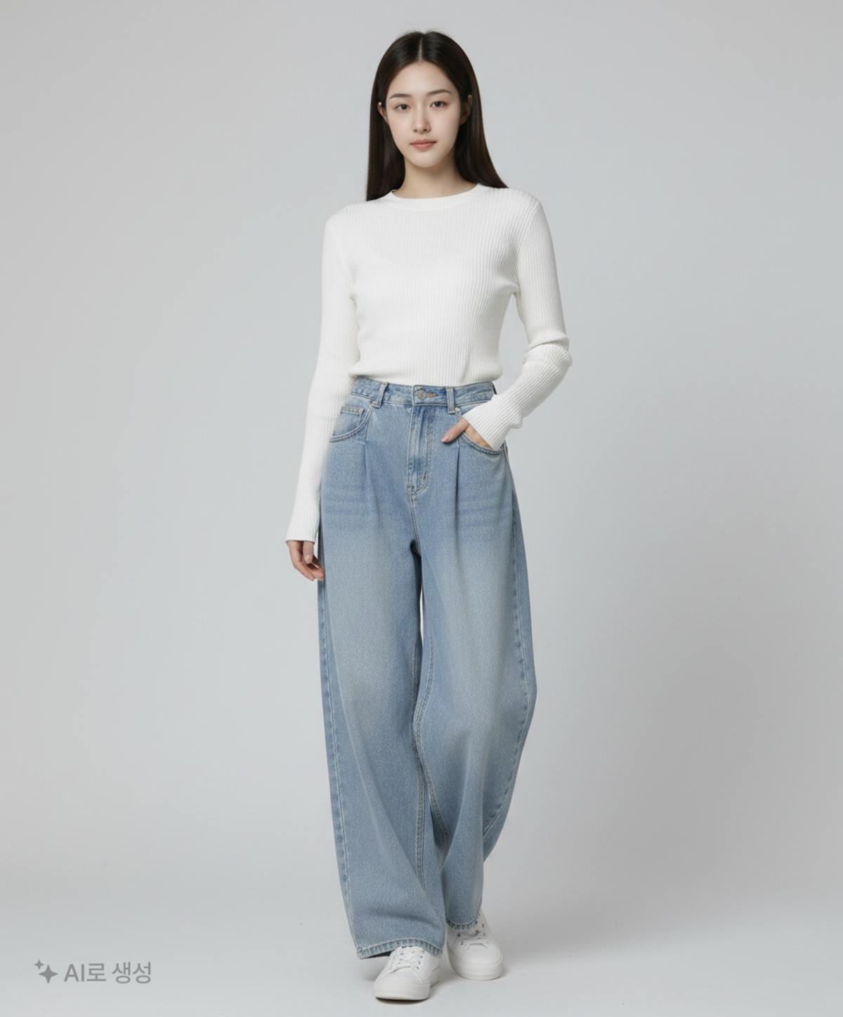 디2(D2) 청/데님 팬츠 S