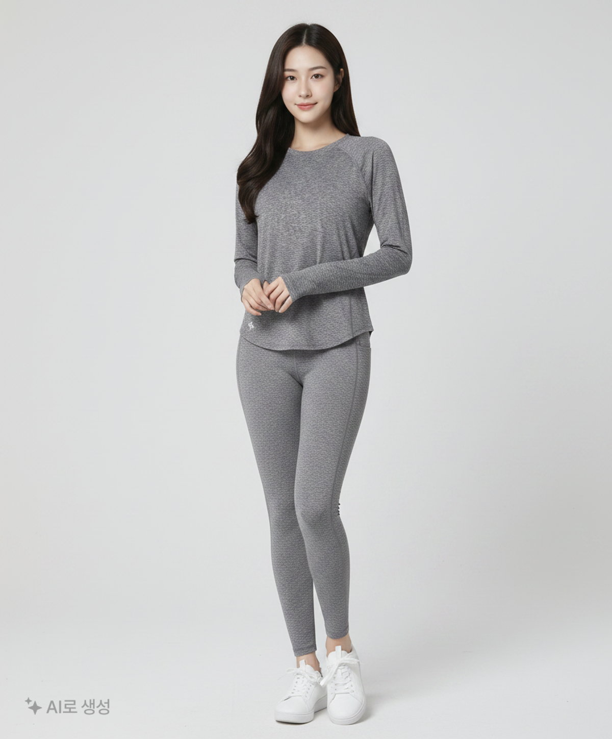젝시믹스(XEXYMIX) 소프트피치 핑거홀 롱슬리브 XWFLT03J3 L