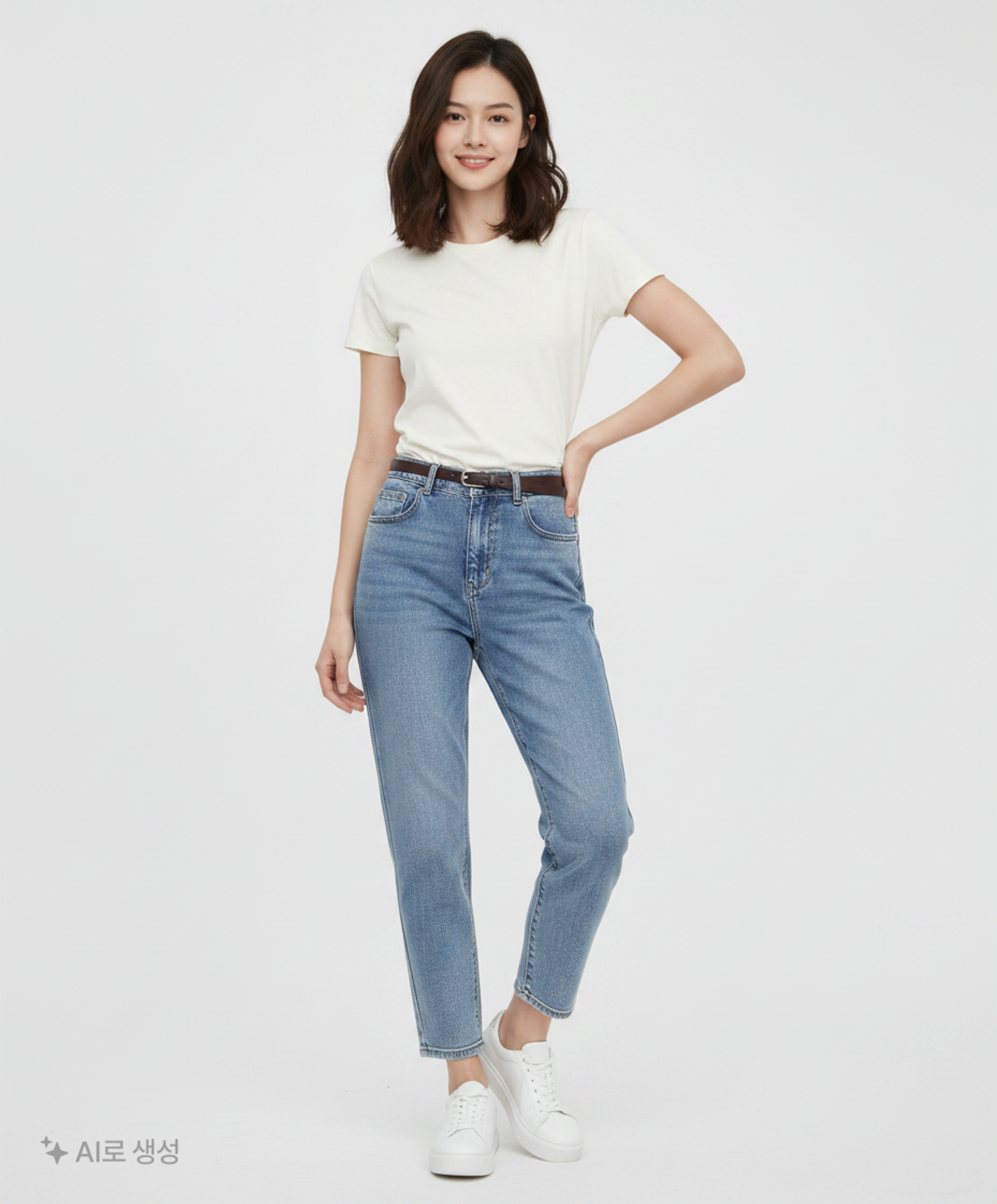 리스트(LIST) 청/데님 팬츠 55