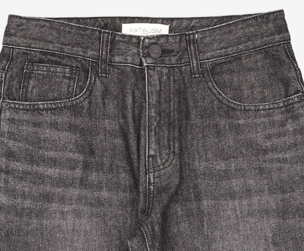 페이탈리즘(FATALISM) EVENT #0215 Melt black straight fit 44
