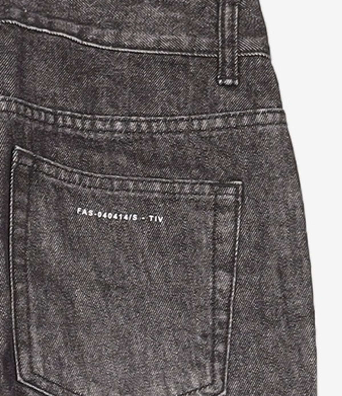 페이탈리즘(FATALISM) EVENT #0215 Melt black straight fit 44