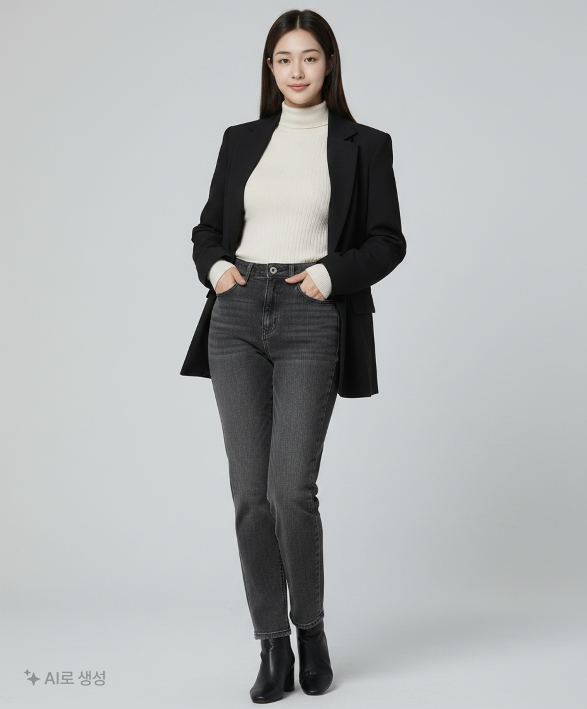 페이탈리즘(FATALISM) EVENT #0215 Melt black straight fit 44