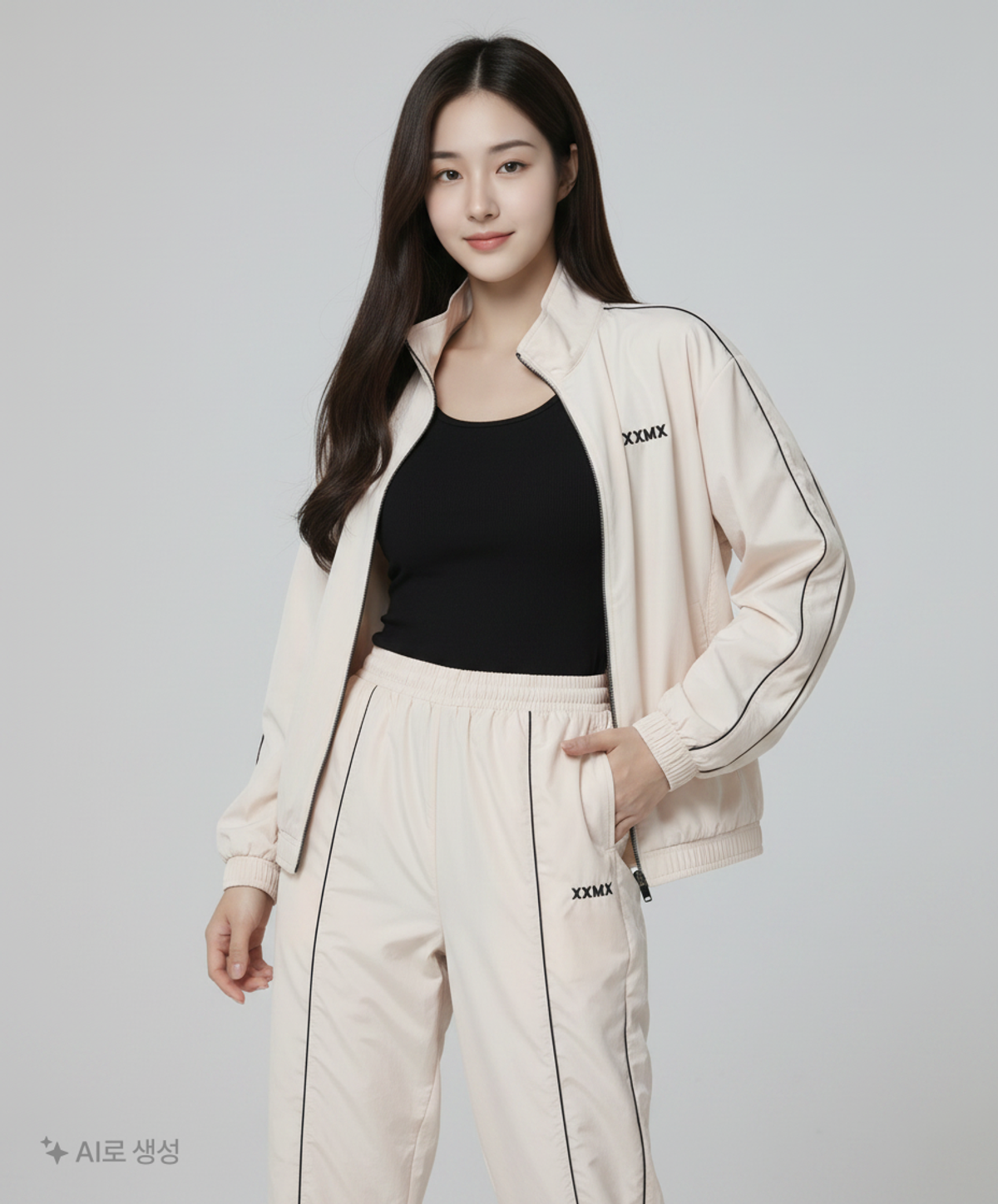 젝시믹스(XEXYMIX) 우븐 파이핑 투웨이 팬츠 XTFTP10J1 M