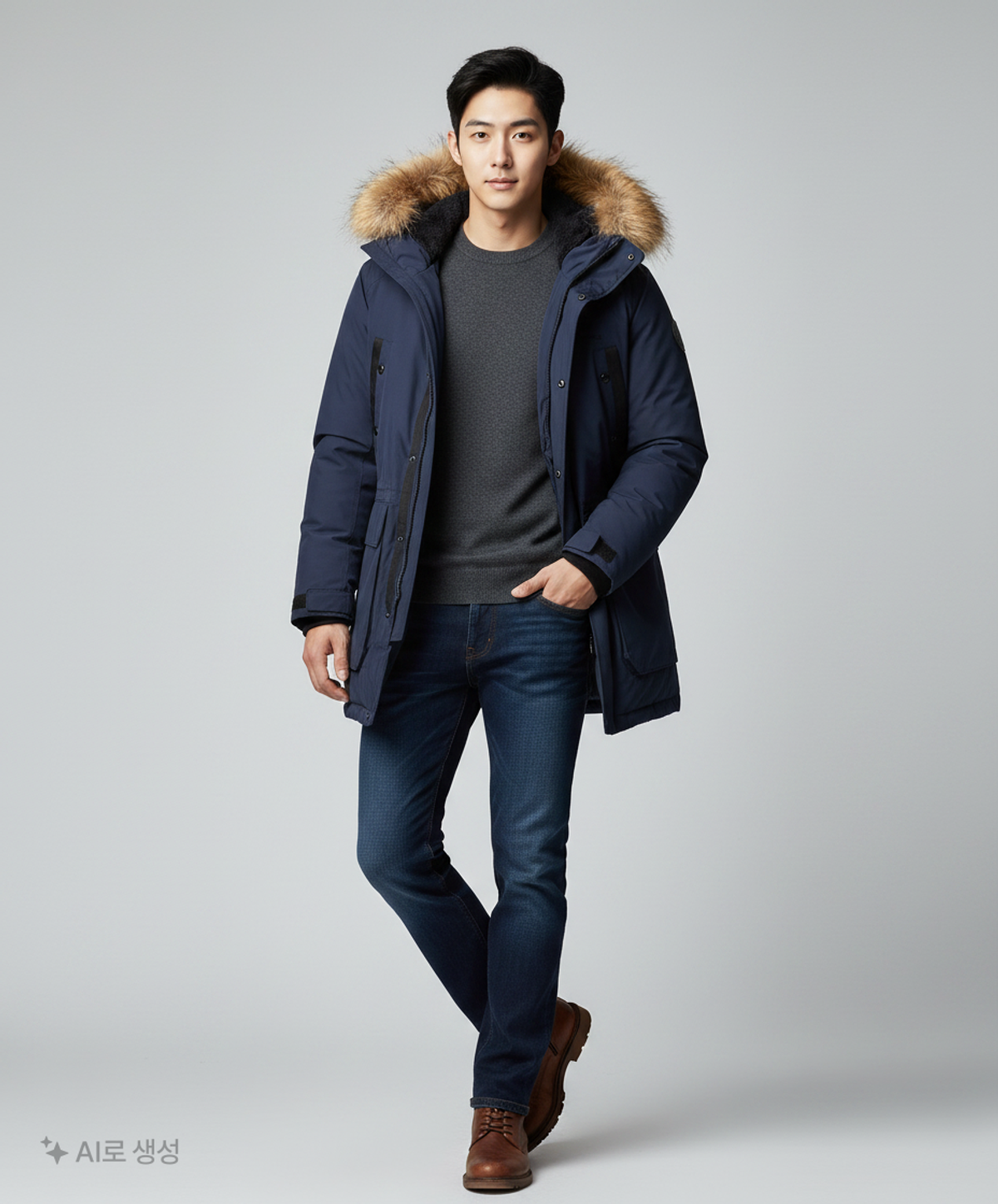빈폴아웃도어(BEANPOLE OUTDOOR) 숏 패딩/숏 헤비 아우터 100