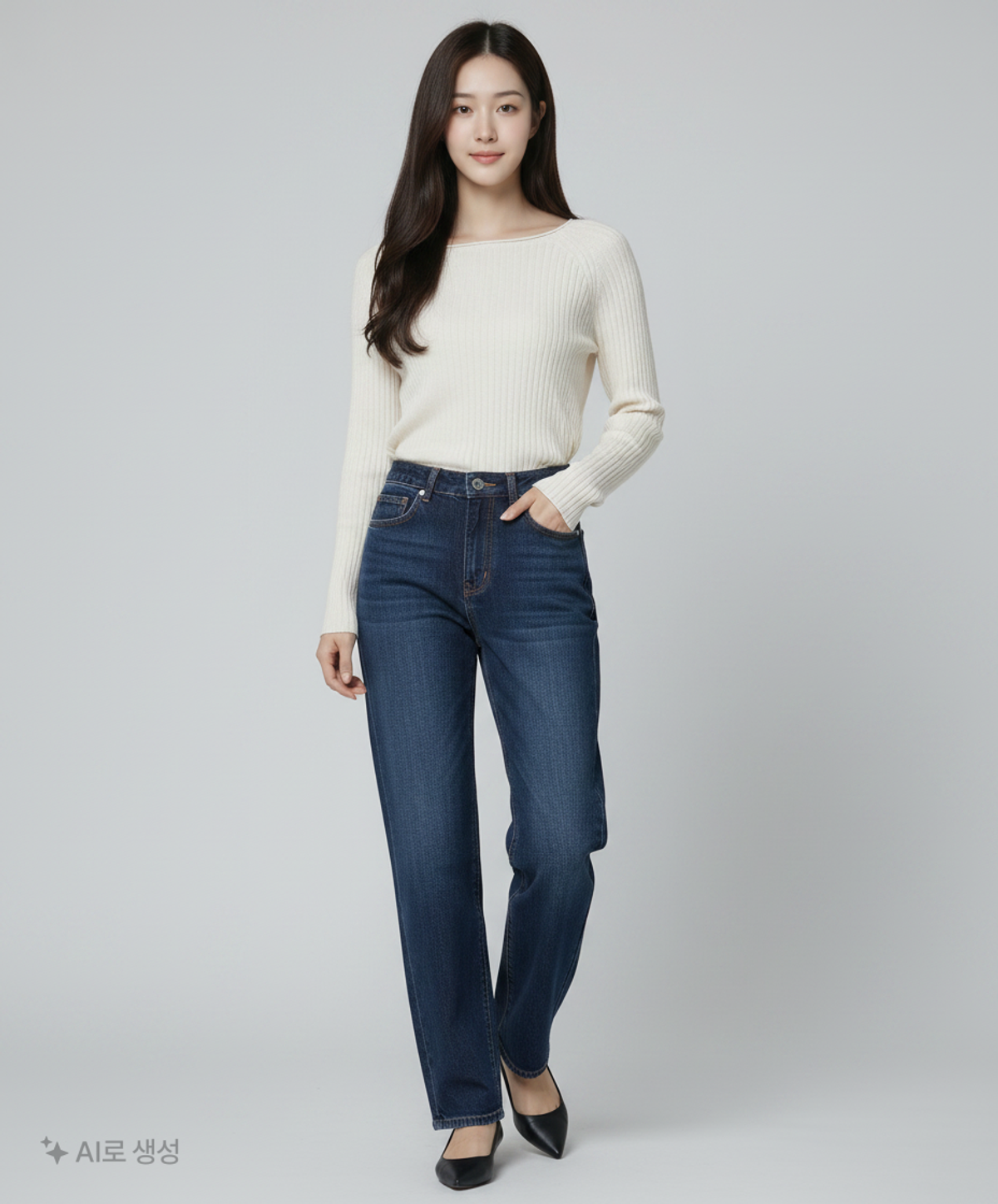 토피(TOFFEE) 청/데님 팬츠 L