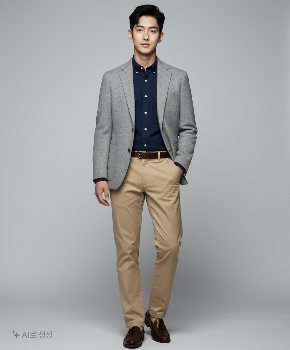 올젠(OLZEN) 코튼 팬츠 82