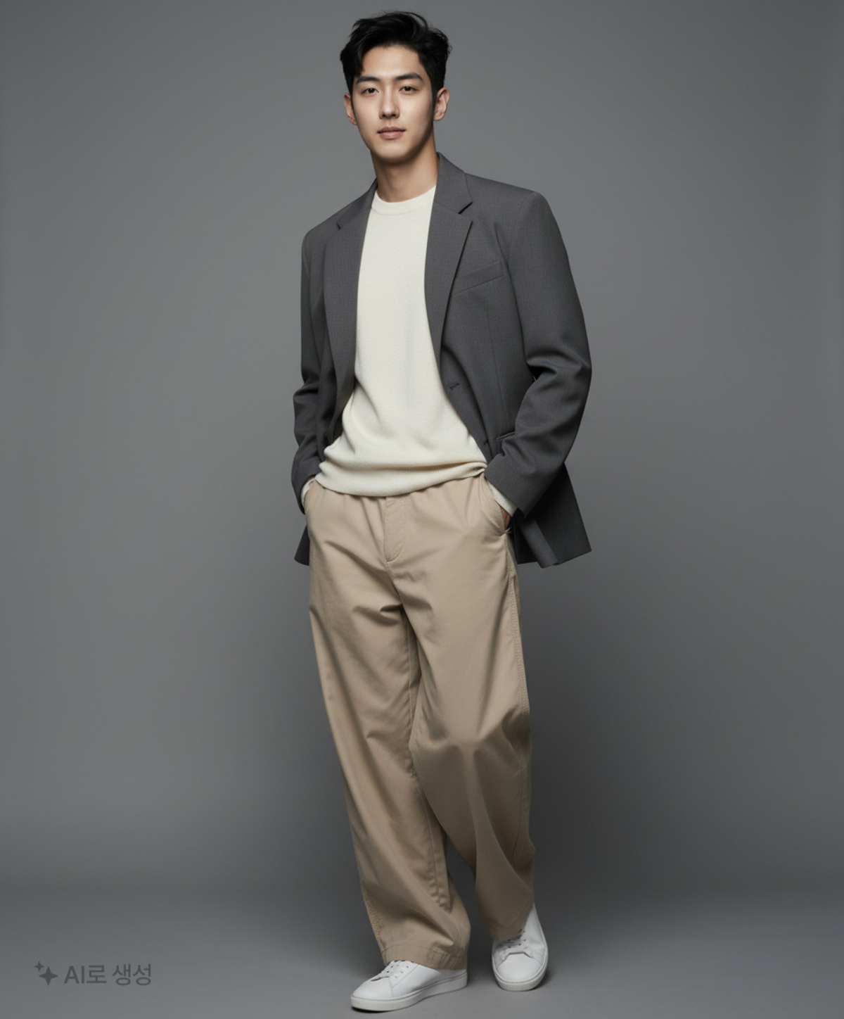유니클로(UNIQLO) 코튼 팬츠 L