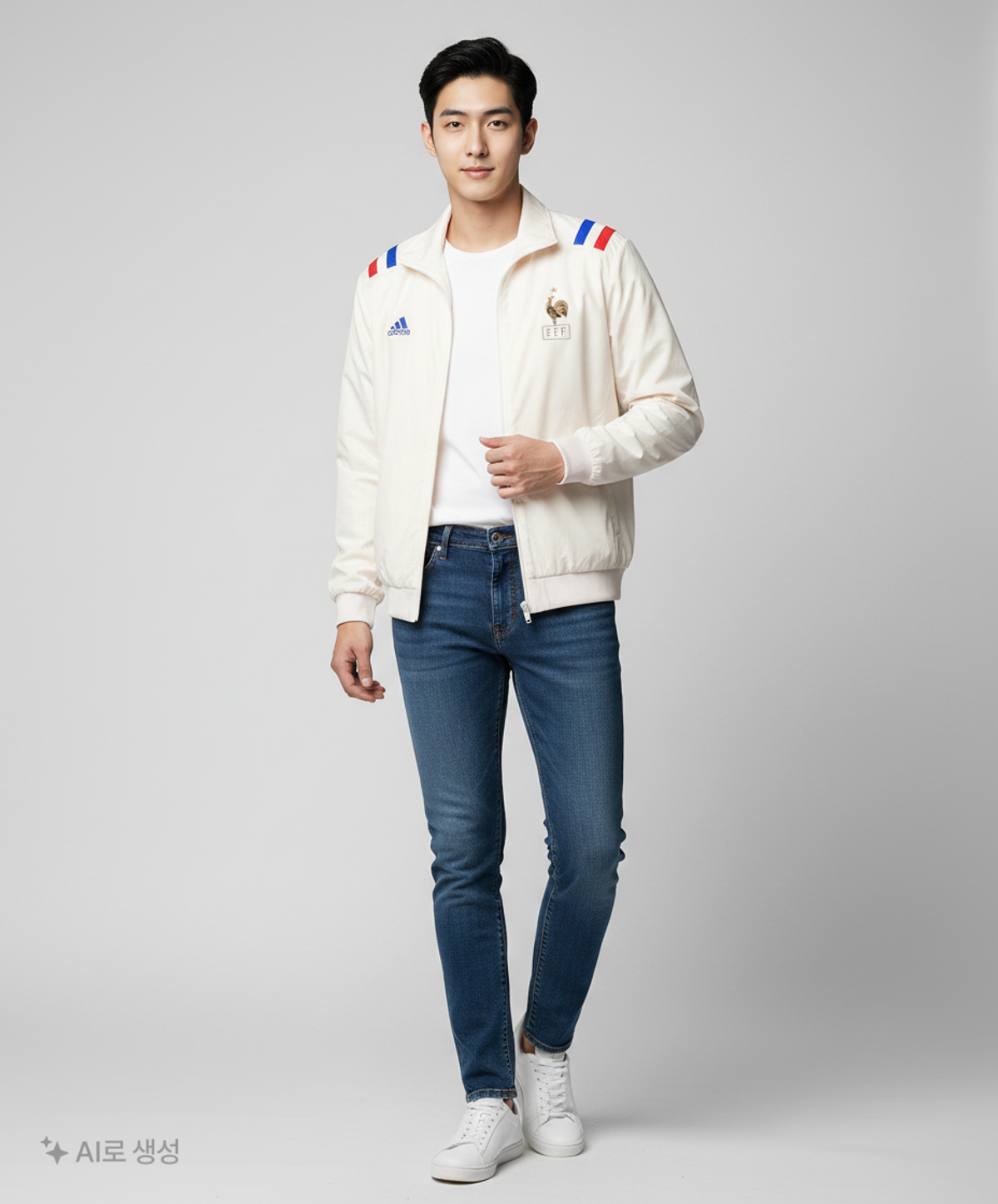 아디다스(ADIDAS) 트레이닝 재킷 100