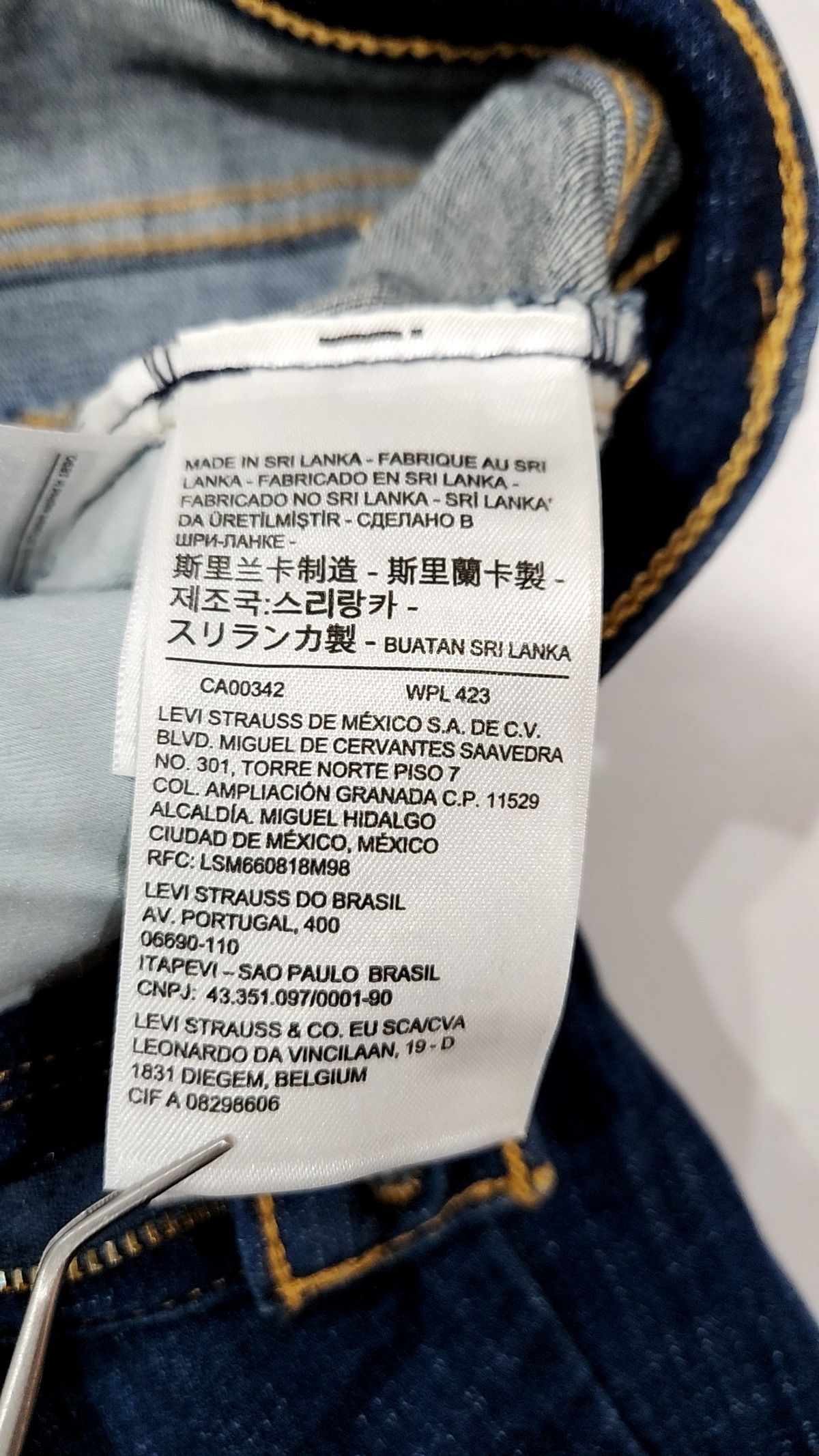 리바이스(LEVI'S) 청/데님 팬츠 25