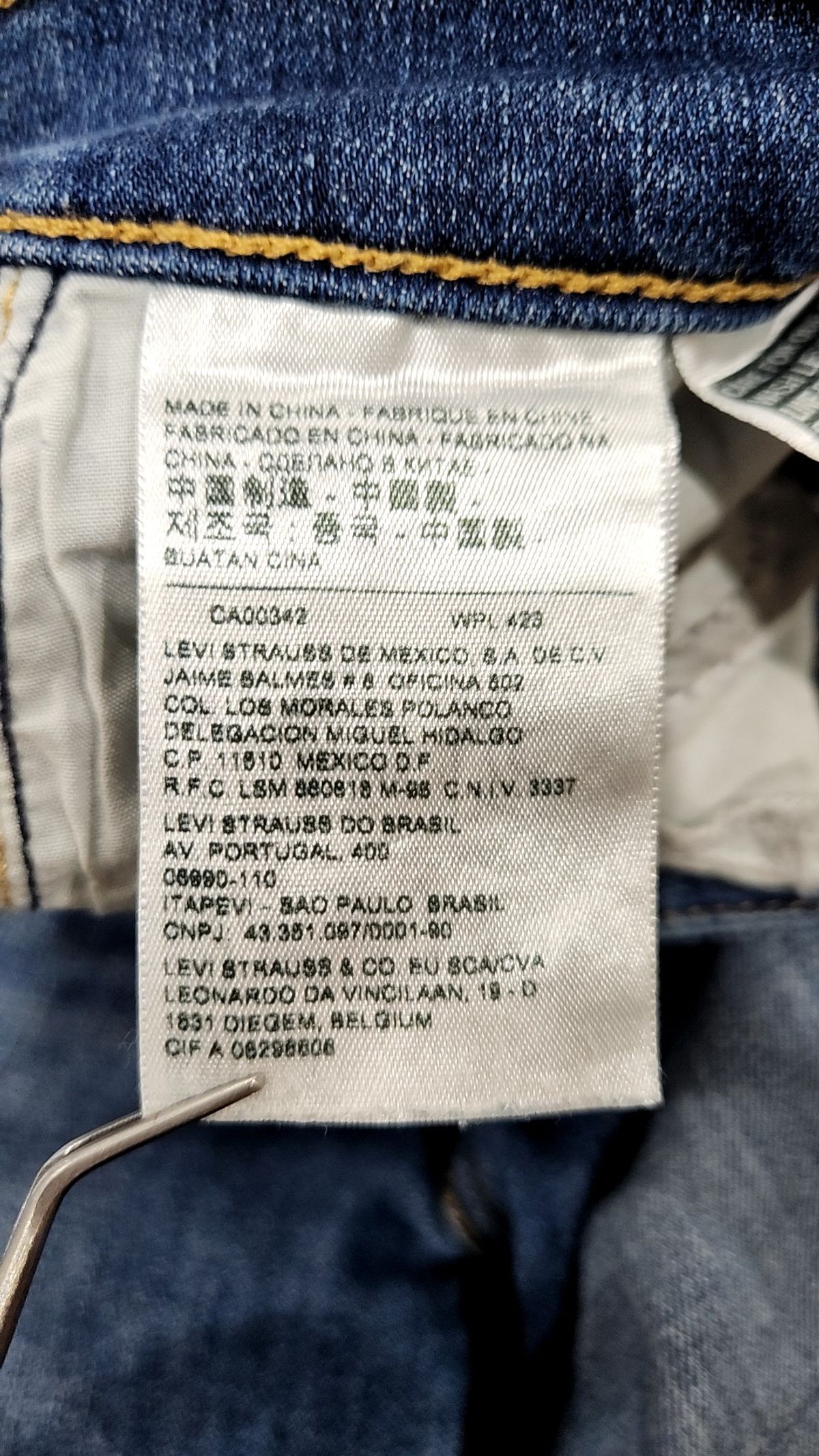 리바이스(LEVI'S) 청/데님 팬츠 28