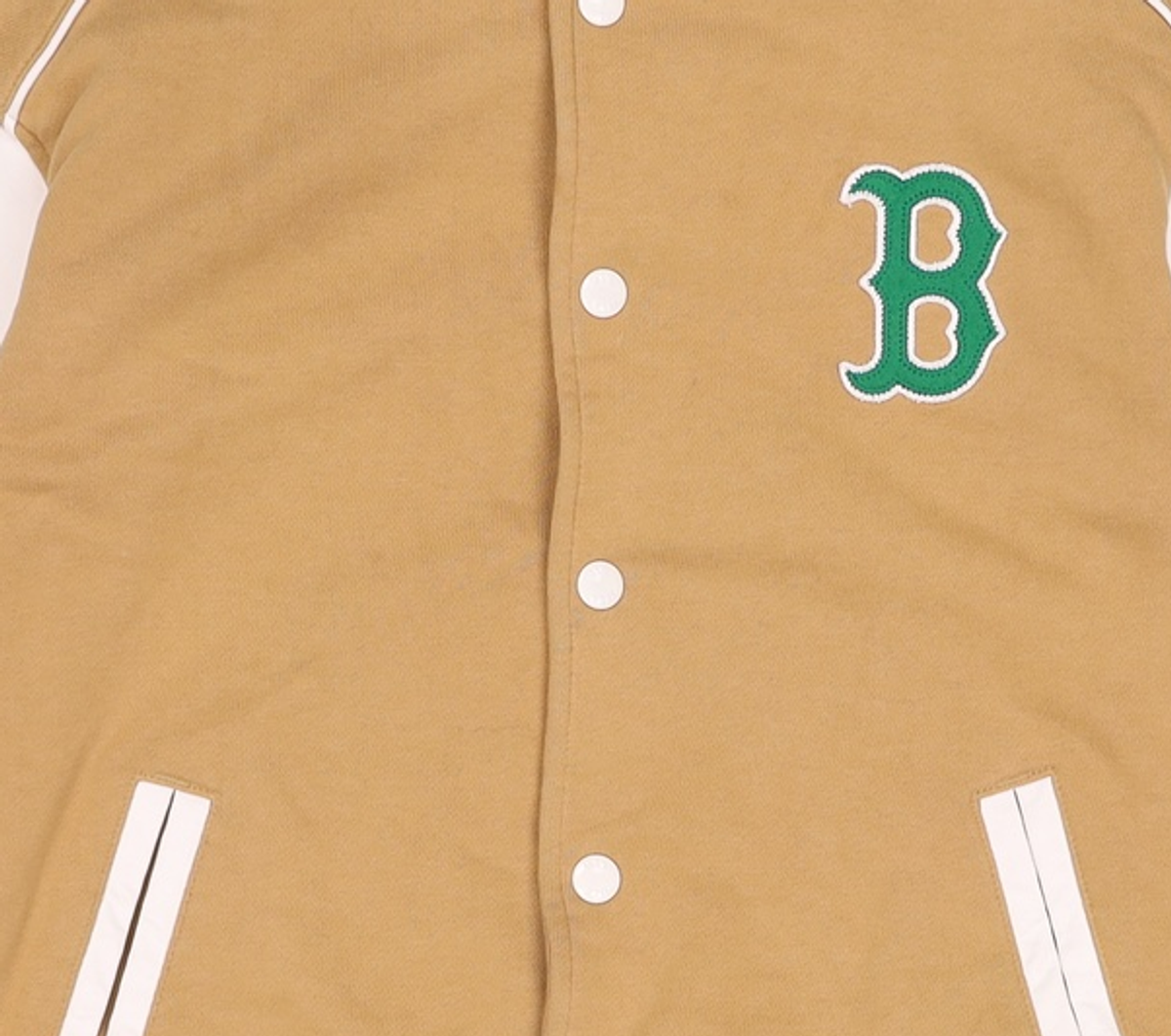 엠엘비 키즈(MLB KIDS) 바시티 점퍼 BOS (D.Beige) 150