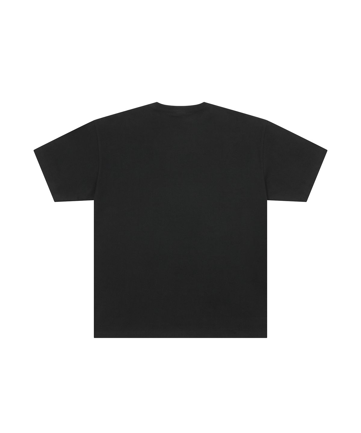 이브인더월드(EVEINTHEWORLD) FRONTLINE T-SHIRT BLACK