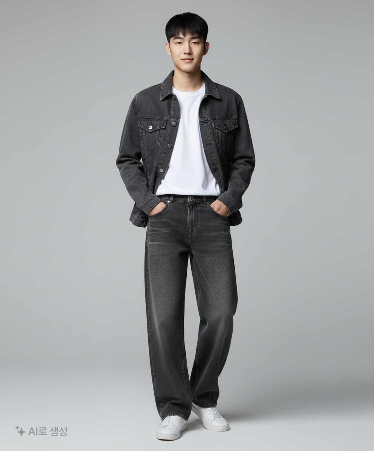 쿠어(COOR) 청/데님 팬츠 S