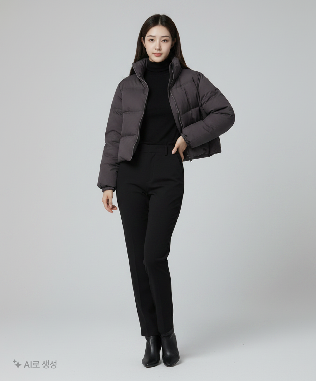유니클로(UNIQLO) 숏 패딩/숏 헤비 아우터 S