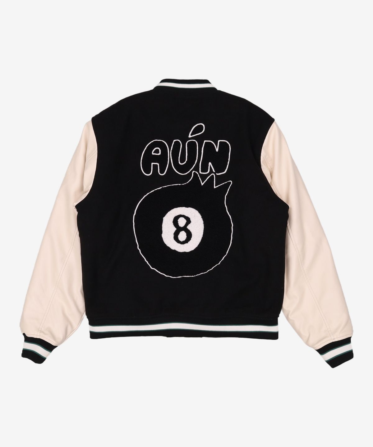 팀코믹스(TIMCOMIX) 8 BALL VARSITY JACKET BLACK M