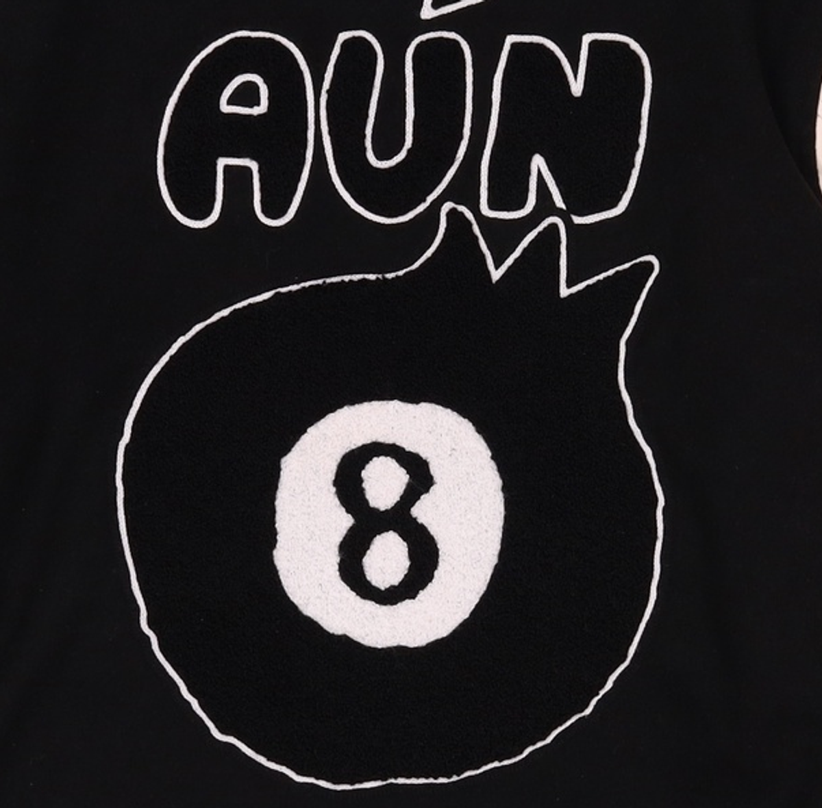 팀코믹스(TIMCOMIX) 8 BALL VARSITY JACKET BLACK M