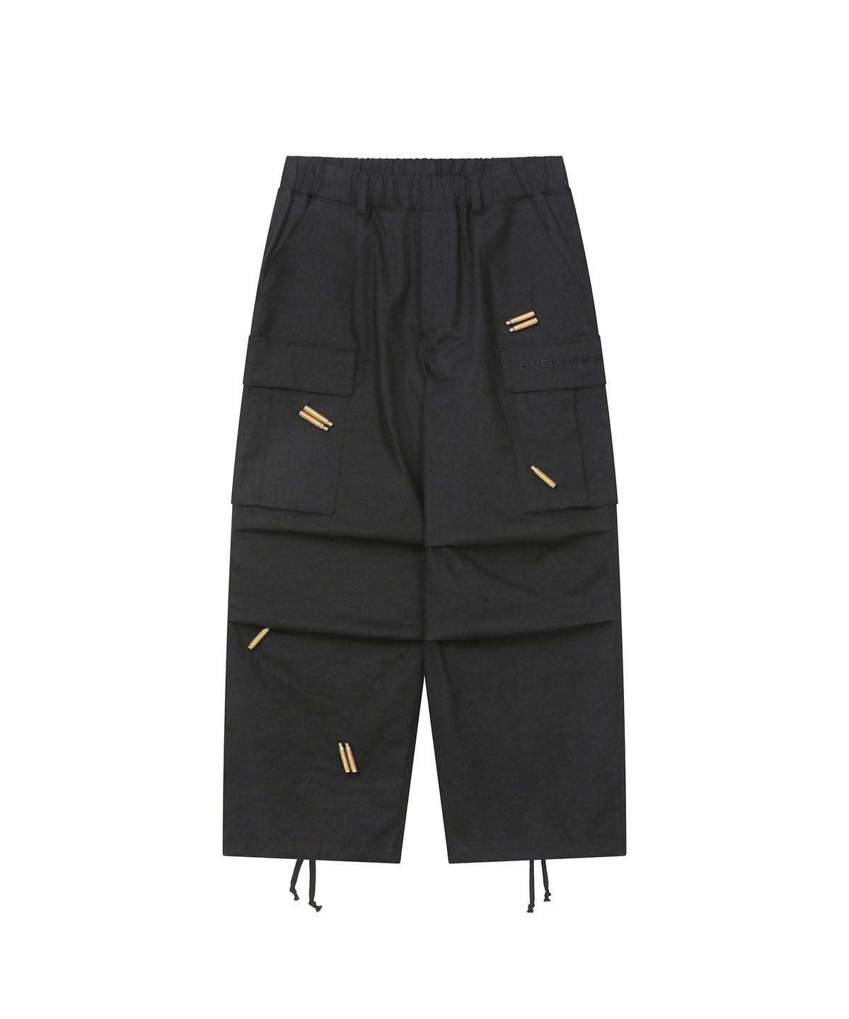 이브인더월드(EVEINTHEWORLD) BULLET CARGO PANTS BLACK