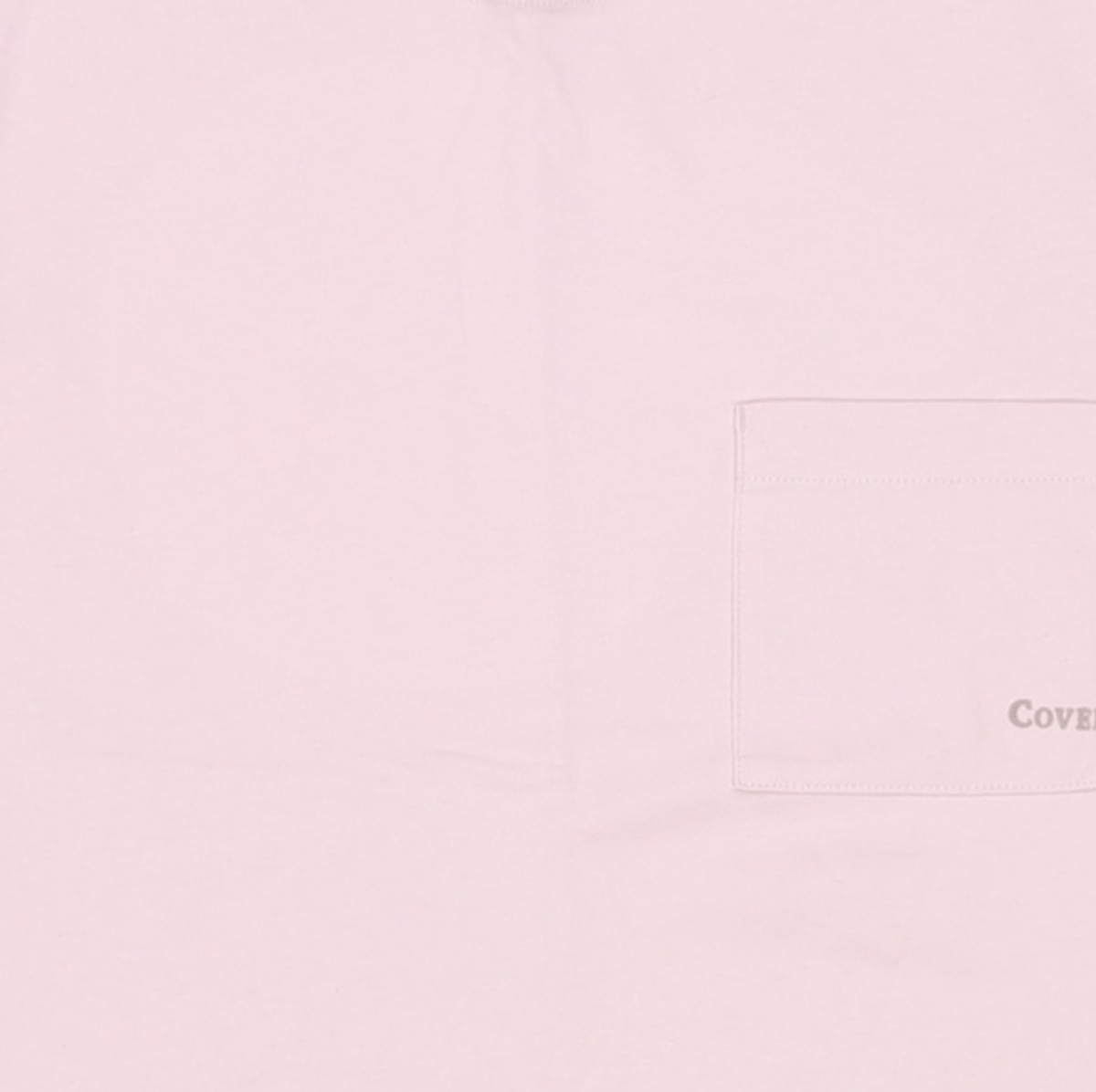 커버낫(COVERNAT) 베이직 포켓 티셔츠 Light Purple XS