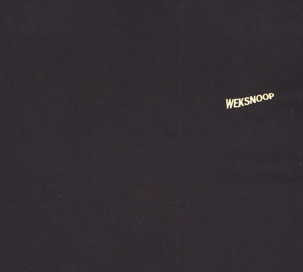 윅스눕(WEKSNOOP) 반소매 티셔츠 M