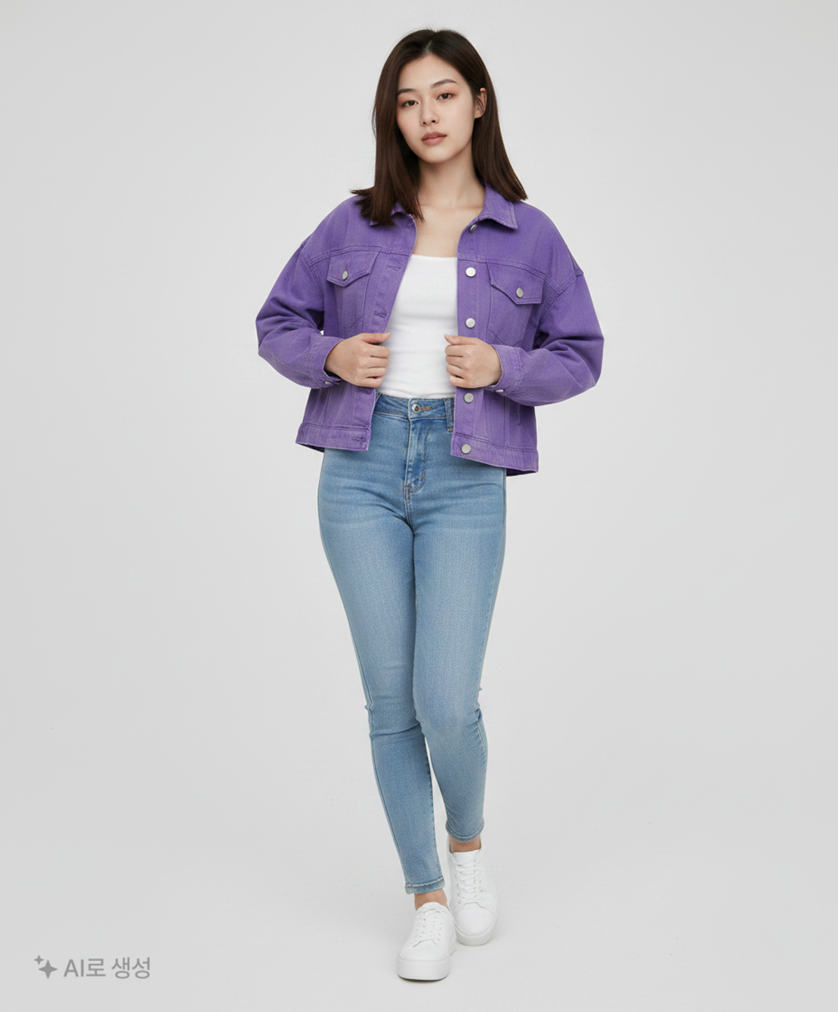 이둘라(YIDULA) 데님/트러커 재킷 L