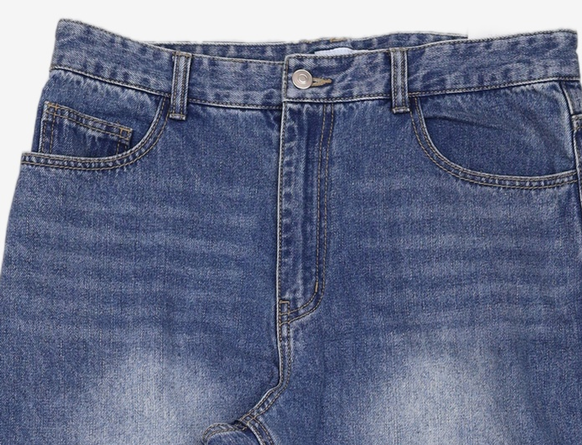 티엔지티(TNGT) Lot.872 Semi-Wide Denim Pants (Light Blue) TNPA5E103B2 86