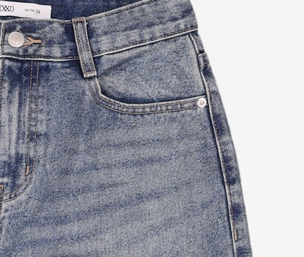 미쏘(MIXXO) 청/데님 팬츠 28