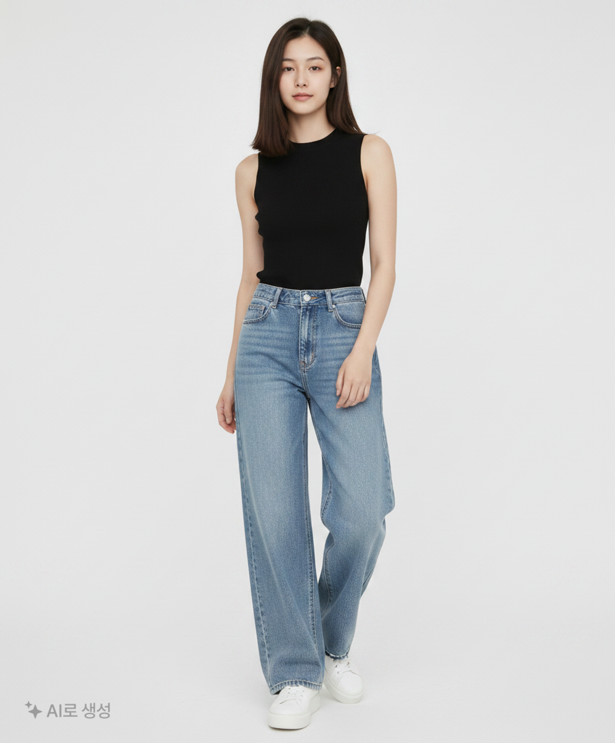미쏘(MIXXO) 청/데님 팬츠 28