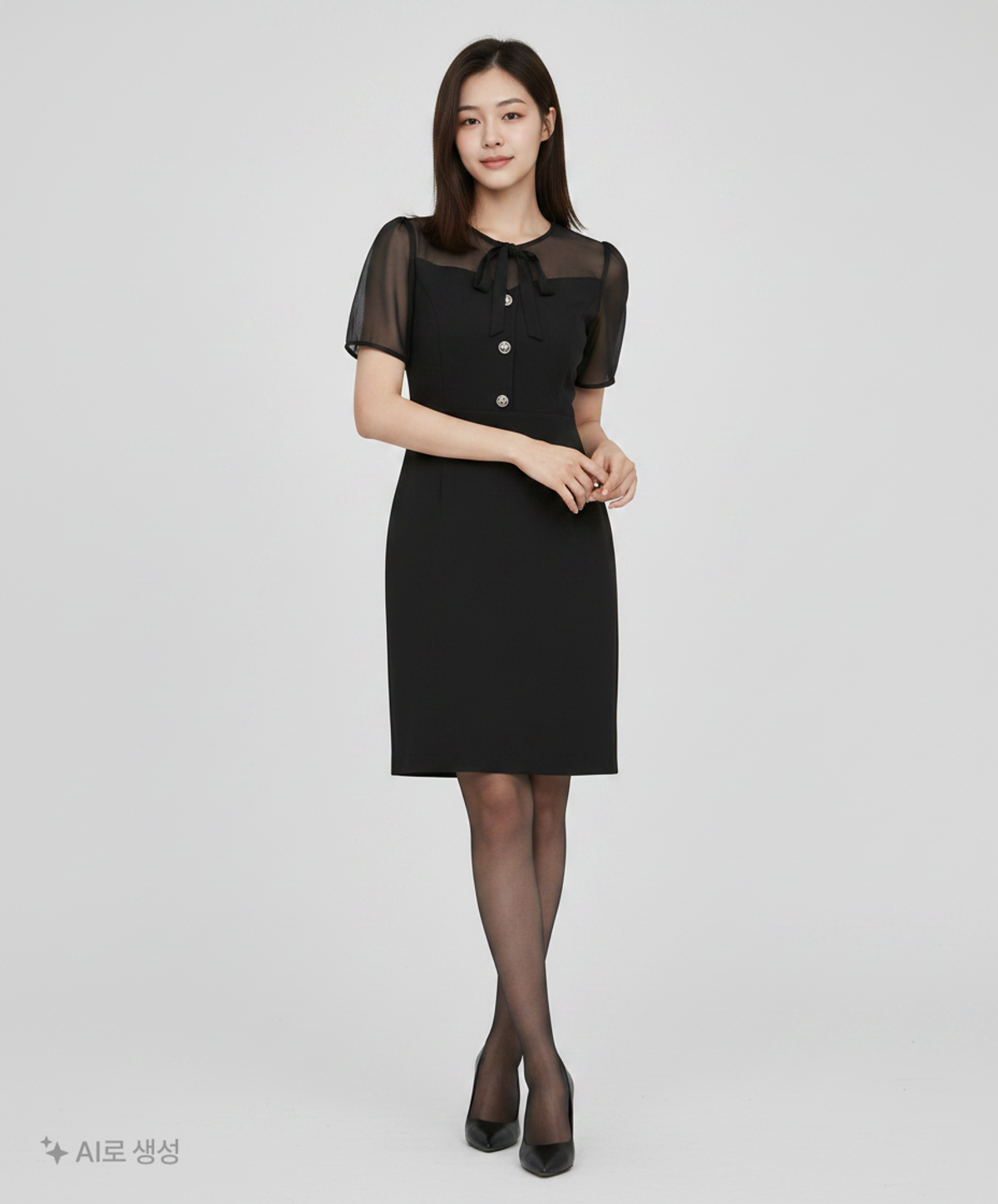 라인(LINE) 미디 원피스 66